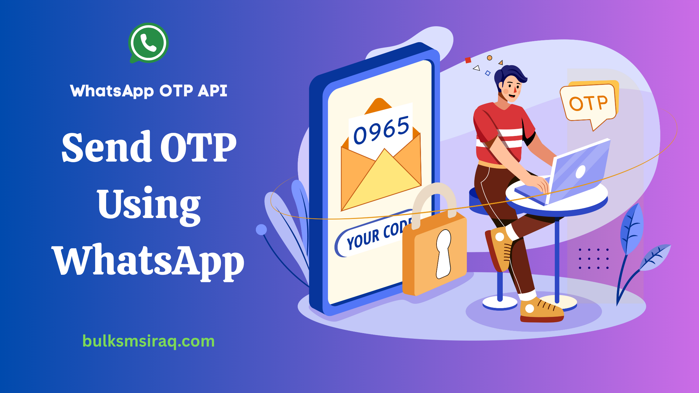 WhatsApp OTP API Iraq